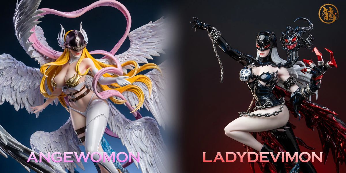 【海外現貨】龍工作室 天使系列01 數碼雙子 天女獸 妖女獸 豪華版