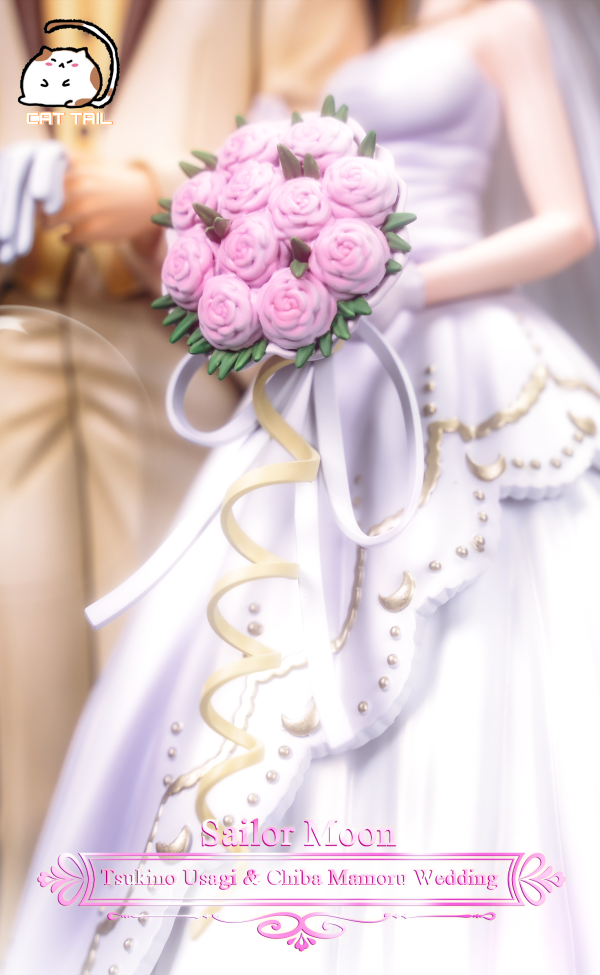 【預定】貓尾 美少女戰士 婚禮CP系列 月野兔與地場衛的婚禮 