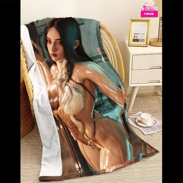 【海外代購】阿喵畫社 Stellar Blade迅馳 8k主題高清裝飾畫 午睡毛毯 冰箱貼 