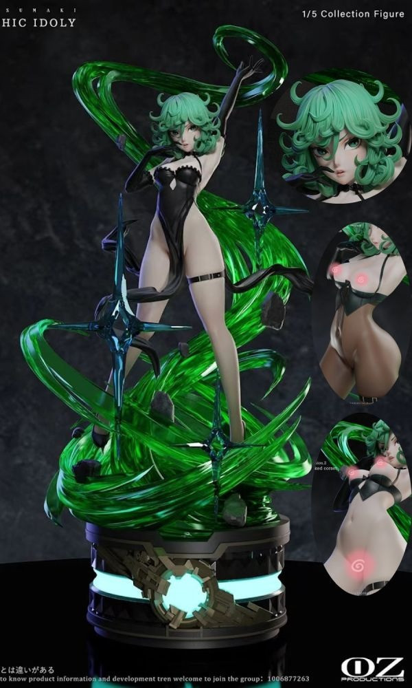 【海外現貨】OZ production 超能洋娃娃 龍捲 高配版(附贈黑絲替換身) 