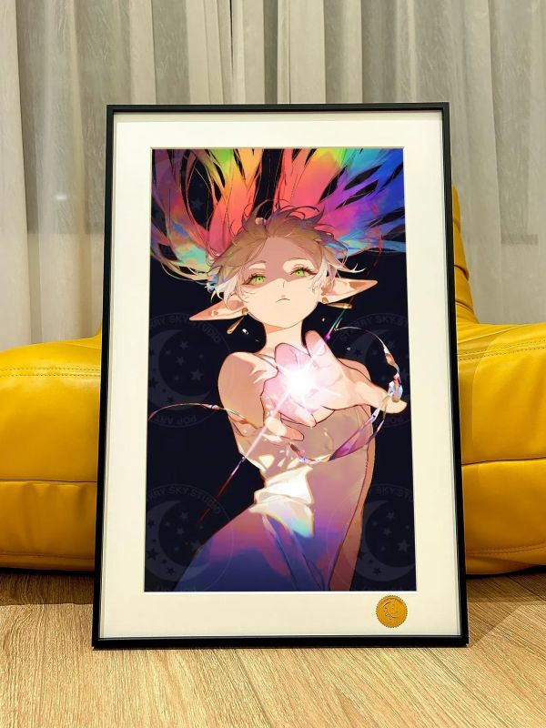 【海外代購】星空 《炫彩芙莉蓮》葬送的芙莉蓮裝飾畫 