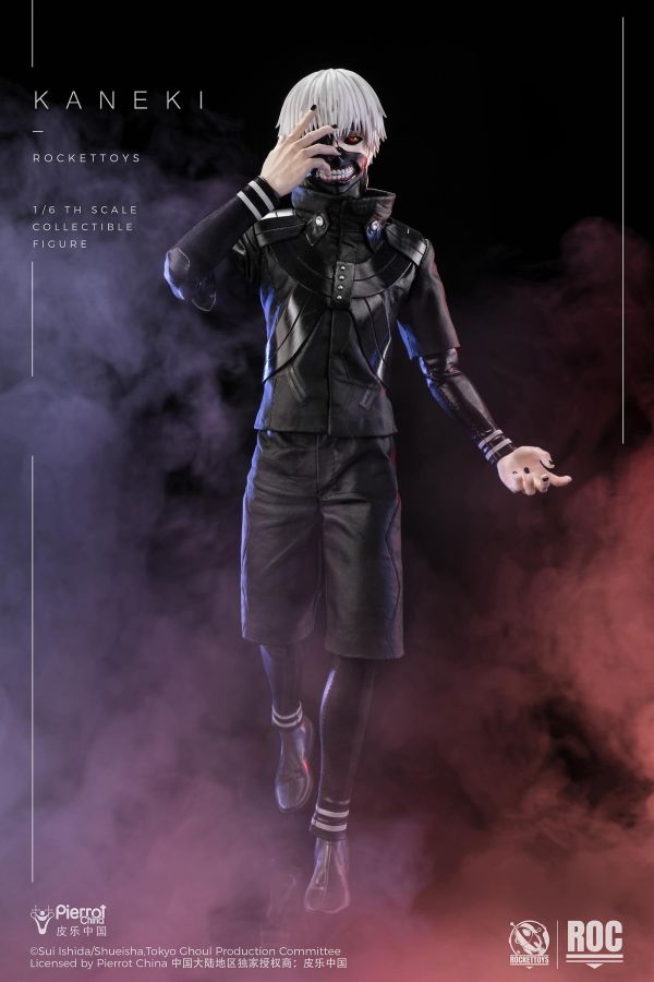 【預定】ROCKETTOYS 皮樂中國正版授權KANEKI 金木 1/6可動人偶 