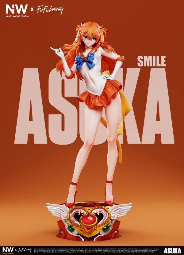 【預定】Night Wingx知名畫師FUFULOONG獨家授權 美少女戰士 明日香 