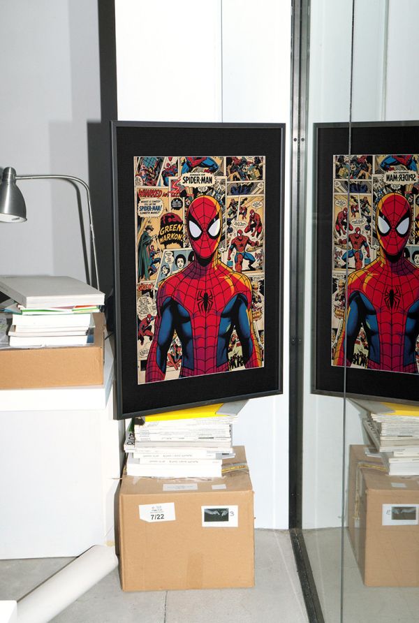 【海外代購】千鳥社 《蜘蛛人漫畫風格》 蜘蛛人漫威spiderman美漫午睡毯地毯裝飾畫 