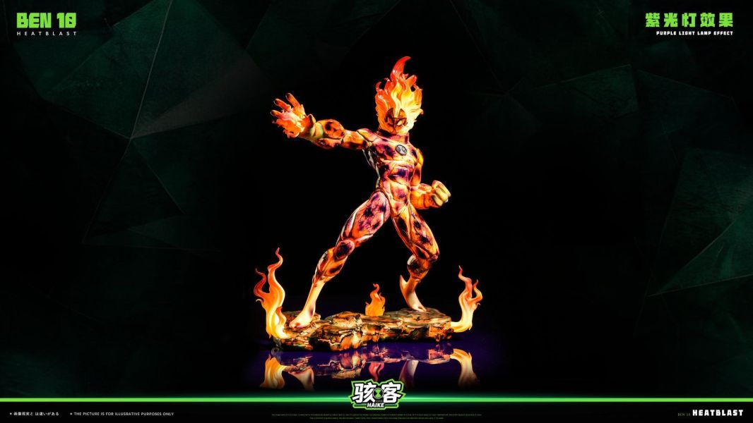 【預定】駭客 火人Heatblast 鑽石戰神Diamondhead 