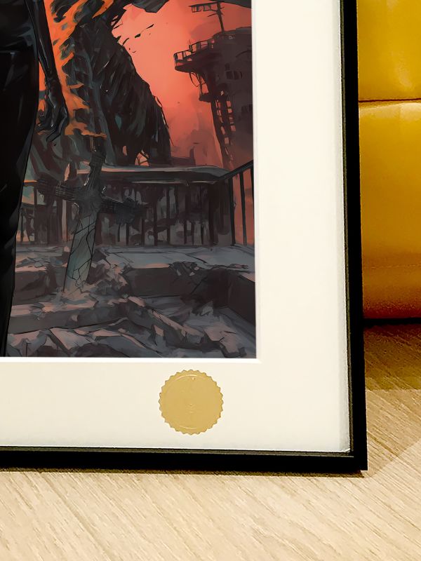 【海外代購】星空 《三鷹朝》正義惡魔瑪奇瑪三鷹亞砂帕瓦電次早川秋電鋸人蕾塞篇動漫裝飾畫