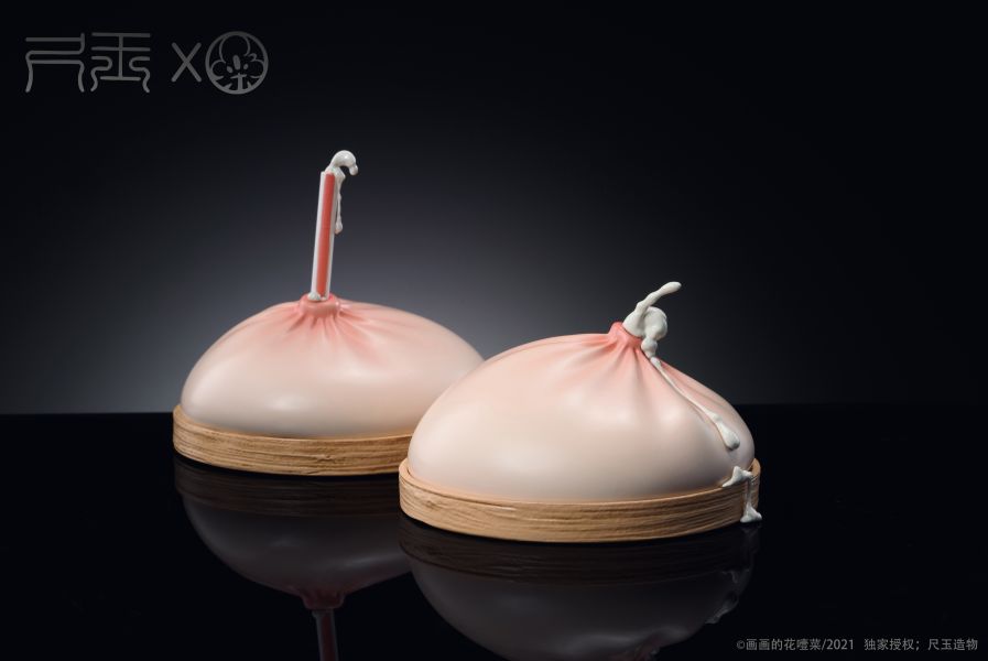 【預定】尺玉 畫畫的花噎菜 灌湯包 
