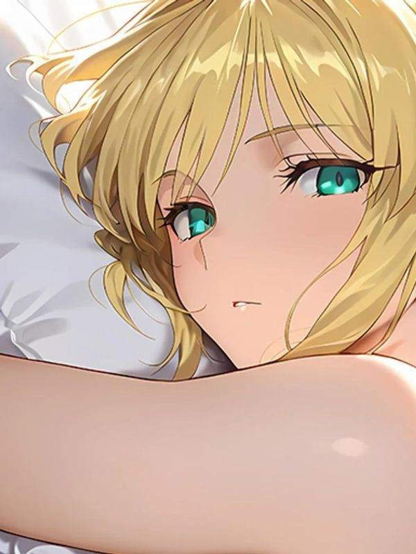 【海外代購】巴洛克《躺姿saber》吾王saber裝飾畫冰箱貼 