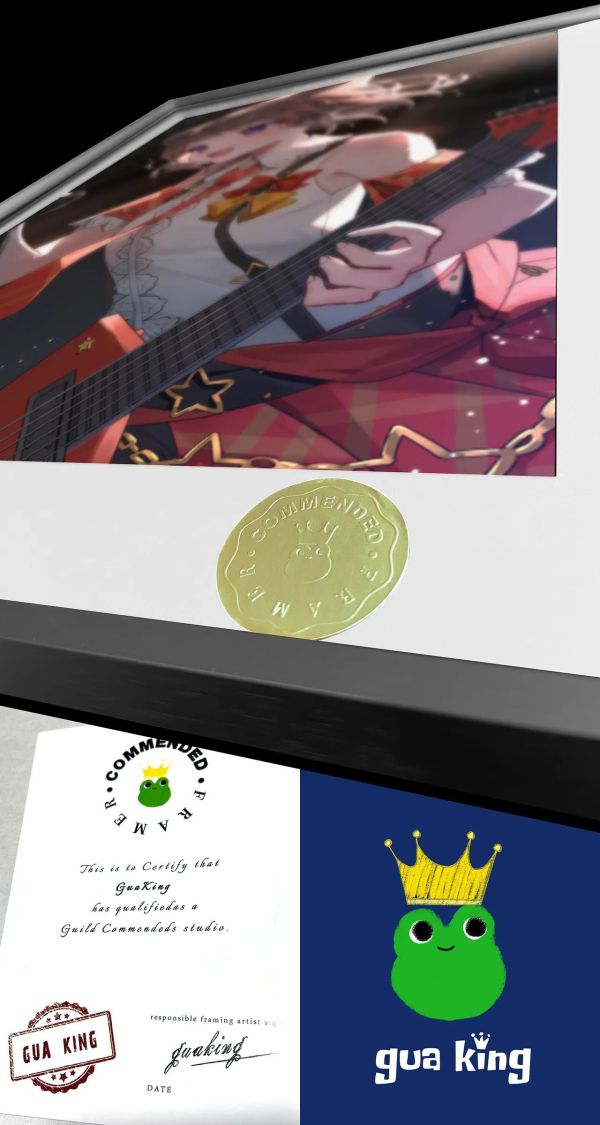 【海外代購】皇呱 《主唱吉他手戶山香澄》BanG Dream!樂隊裝飾畫 午睡毯 地毯 