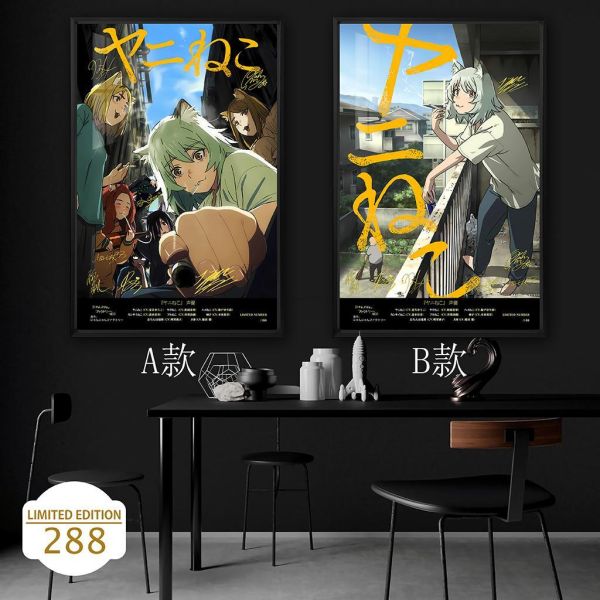 【海外代購】千鳥社《尼古喵喵 聲優》聲優簽名裝飾畫 