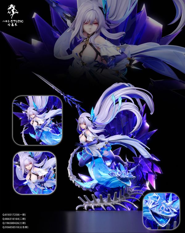 【預定】哈基米 ハキミ 紅眼白毛劍客2.0 武器大師 絲柯克 