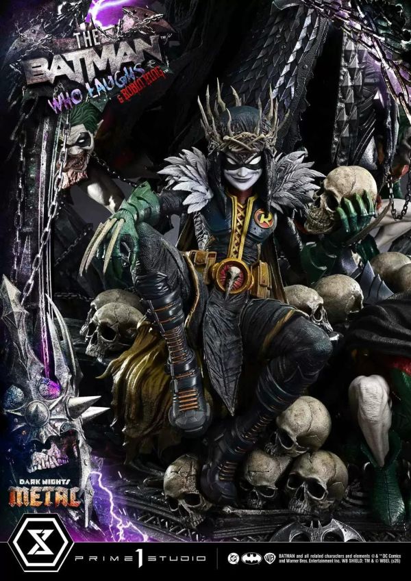 【預定】Prime 1 P1S  1/3 黑暗之夜：死亡金属 狂笑之蝠 & 罗宾王标准版MMDCMT-15 