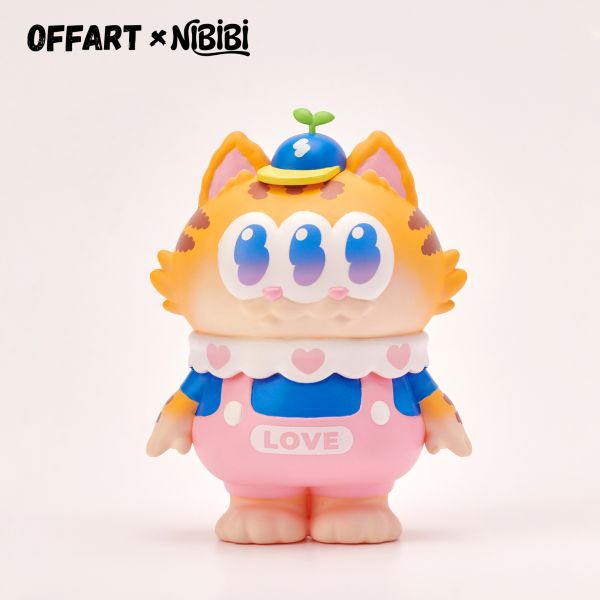 【預定】OFFART 貓Soul NIBBI三眼貓擺件 