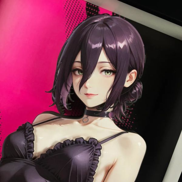 【海外代購】黑白畫映 B&W 電鋸人蕾塞 立體裝飾畫 