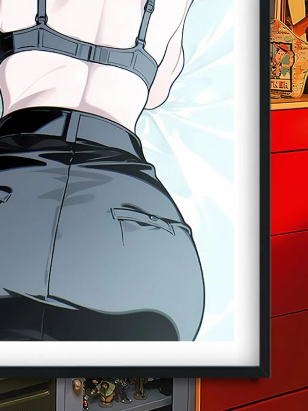 【海外代購】巴洛克 《臥室蕾塞》鏈鋸人蕾塞篇裝飾畫冰箱貼 