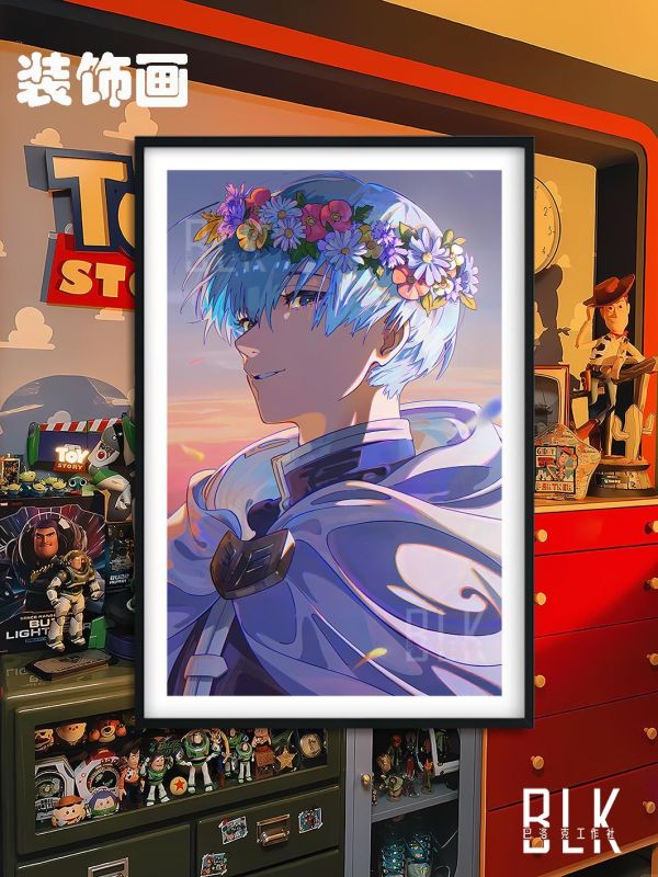 【海外代購】巴洛克 《花冠辛美爾》Himmel葬送的芙莉蓮Frieren菲倫動漫裝飾畫 