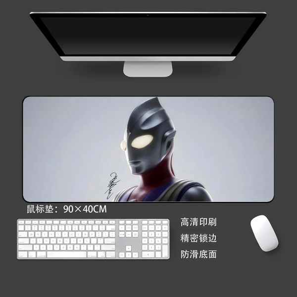 【海外代購】千鳥社《迪迦奧特曼》光之巨人人間體聲優演員簽名鼠標墊裝飾畫 