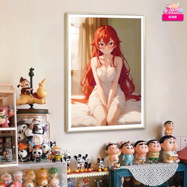 【海外代購】阿喵畫社 無職轉生 早安 艾莉絲 8k超清裝飾畫 