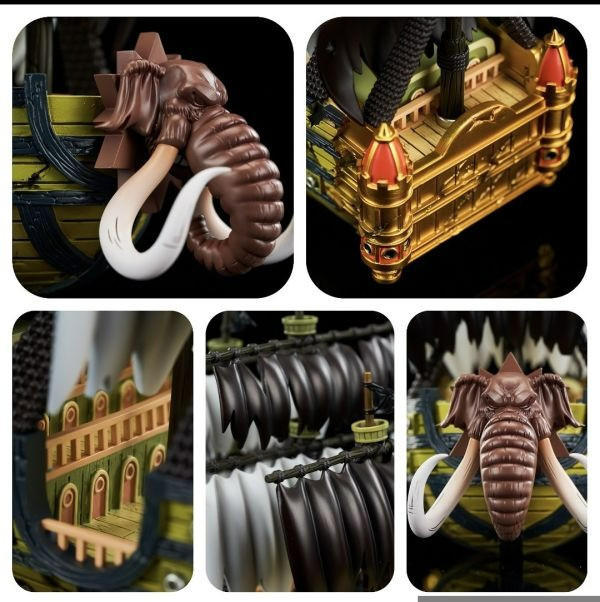 【預定】M4 全員船-系列第三十五彈 傑克海賊船 猛獁象號 