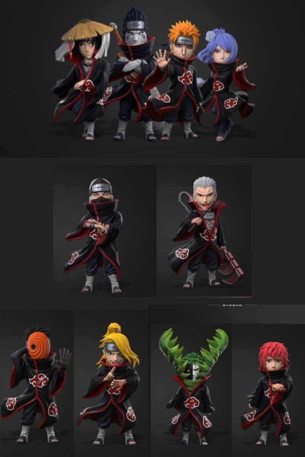 【系列代購】Power wcf火影忍者曉組織 01~05 