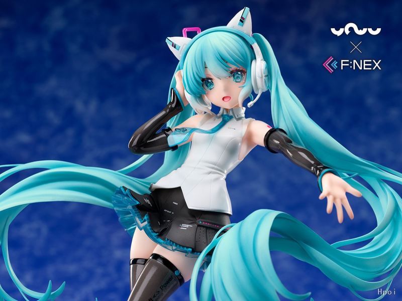 【海外代購】【25CM】F:NEX 初音未來 貓耳耳機 