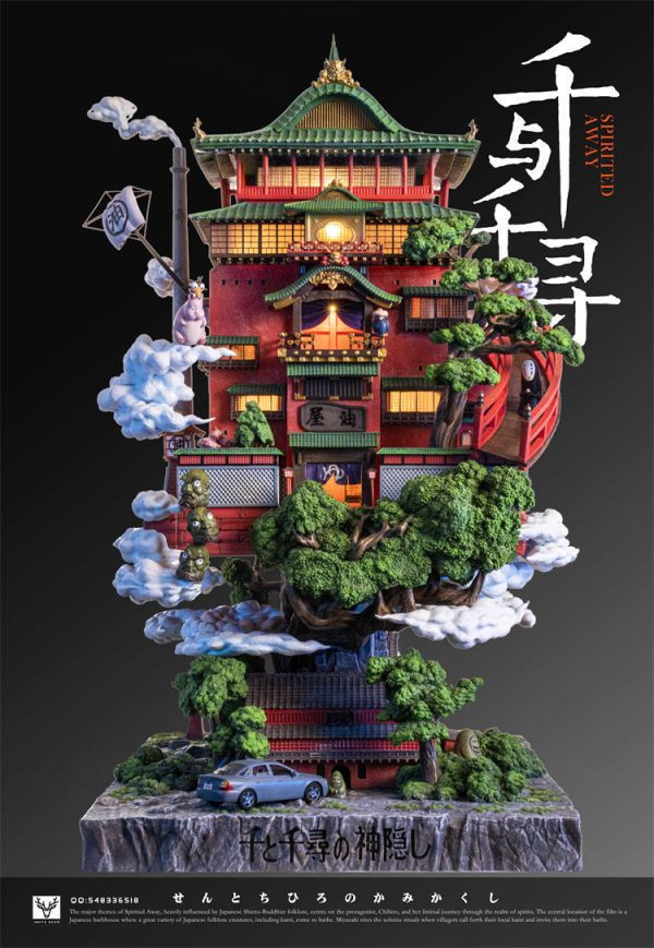 【已截單/代購洽客服】白鹿 宮崎駿系列 第二彈 收藏級雕像 千與千尋 