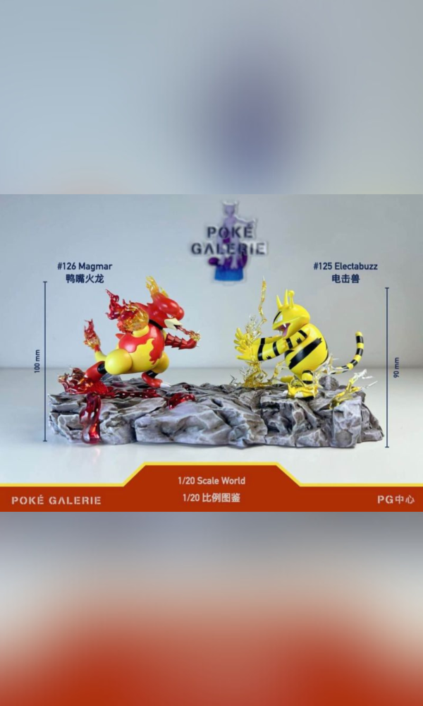 【預定】PG中心 玩得 電擊獸 鴨嘴火龍對戰 