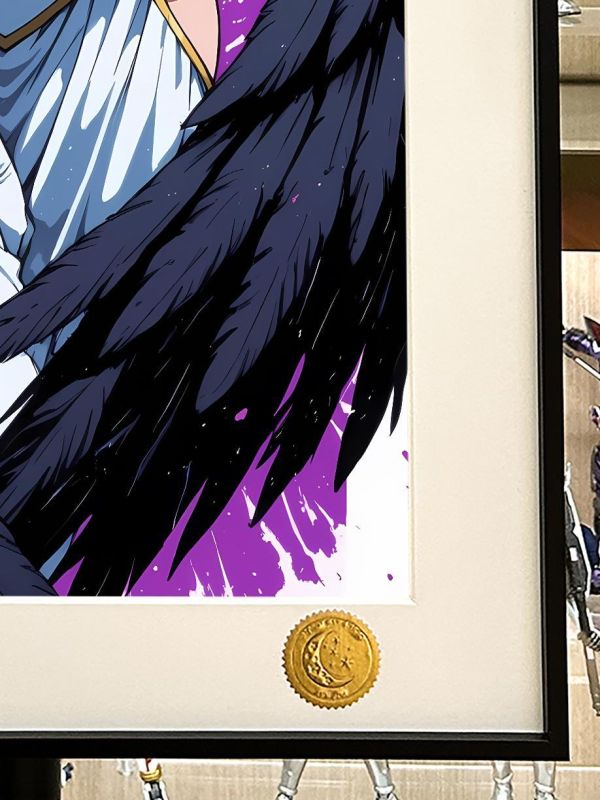 【海外代購】星空 《雅兒貝德》albedo骨王OVERLORD安茲·烏爾·恭正妃夏提雅迪米烏哥斯動漫裝飾畫 