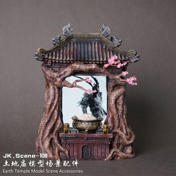 【海外代購】JacksDo 土地廟模型場景配件 