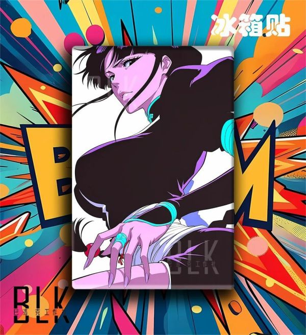 【海外代購】巴洛克《涅音夢》護廷十三隊境界死神裝飾畫冰箱貼 
