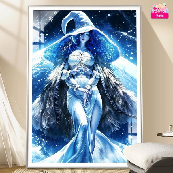 【海外代購】阿喵畫社 月之女王 菈妮-艾爾登法環 新品12K超清主題裝飾週邊 床頭地墊 