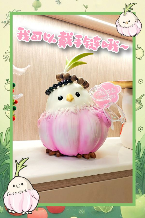 【海外代購】傑刻動漫 動物幫蒜鳥 可愛有趣家居玄關擺件 