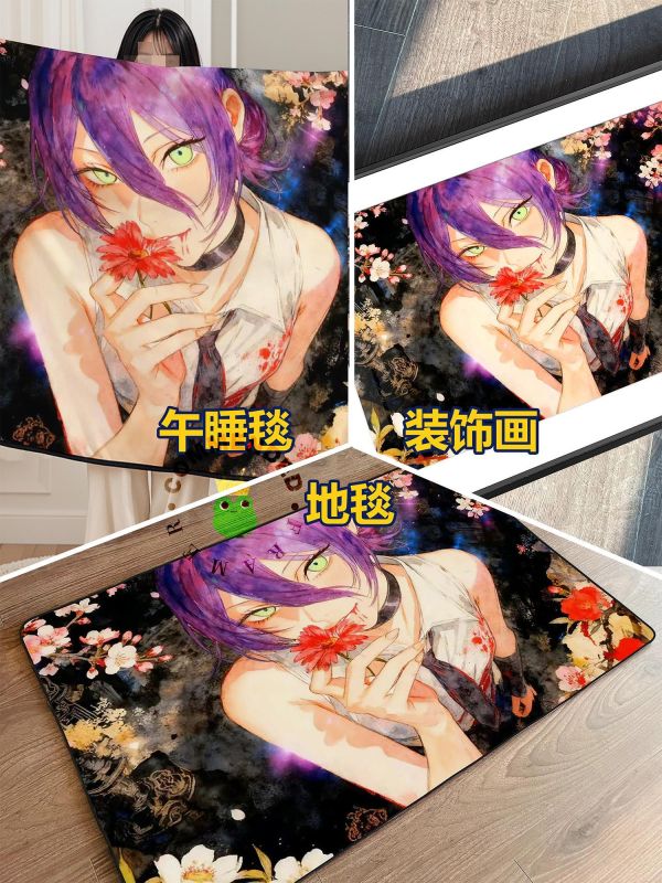 【海外代購】皇呱  《少女蕾塞第四彈》 鏈鋸人炸彈惡魔少女蕾塞同人周邊裝飾畫 午睡毯 地毯 