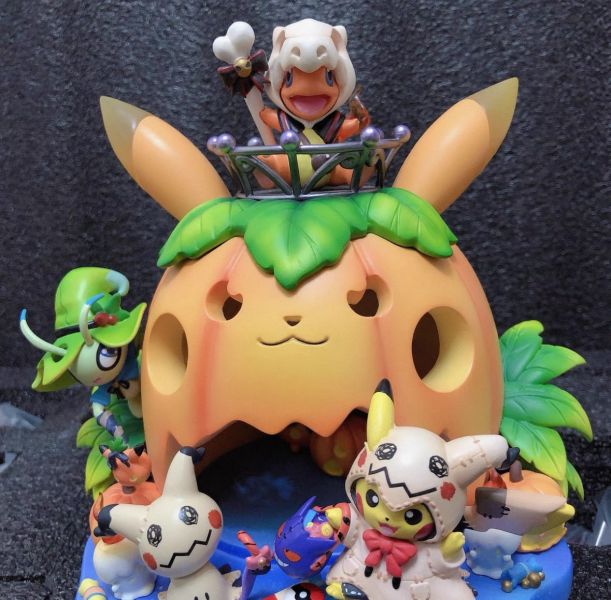 【海外代購】寶可夢研究所 萬聖節場景限定 