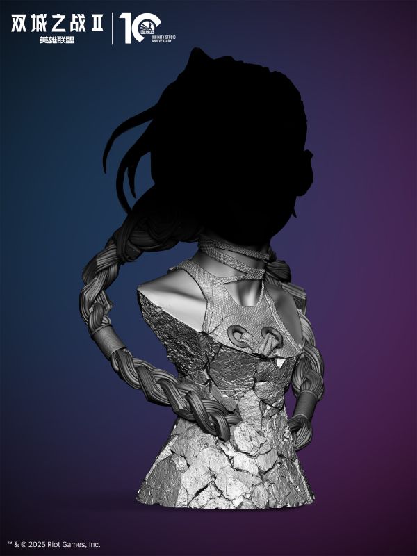 【預定】開天 Infinity Arcane Jinx 1/4 Statue 雙城之戰 II 金克絲 1/4 全身像 