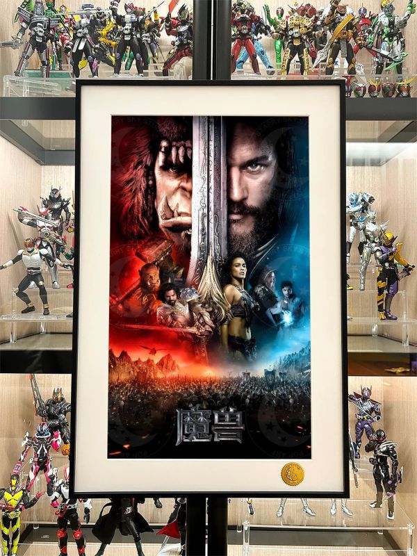 【海外代購】星空《魔獸》魔獸世界Warcraft裝飾畫 