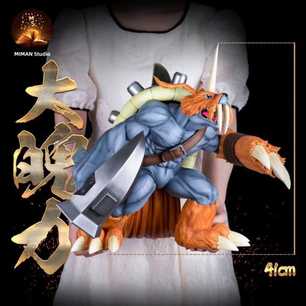 【海外代購】【41CM】迷漫MIMAN 主角團數碼世界圖鑑系列第三彈 祖頓獸 完全體 