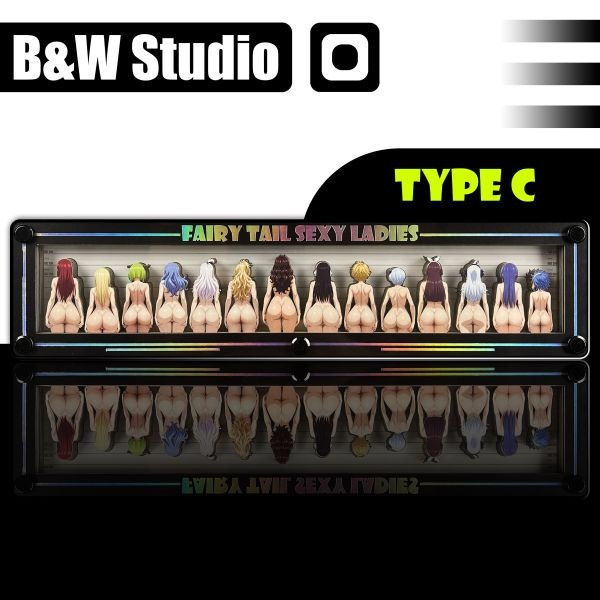 【海外代購】黑白畫映 B&W Studio Fairy Tail 妖精的尾巴 桌面裝飾卡磚 