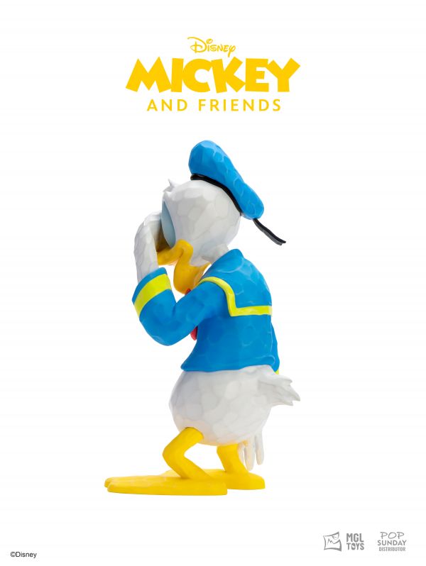 【海外代購】POP SUNDAY x MGL TOYS 迪士尼 木雕家·唐老鴨 