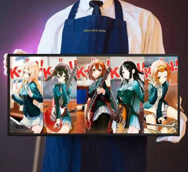 【海外代購】千鳥社《輕音少女單人合集 》鼠標墊裝飾畫 