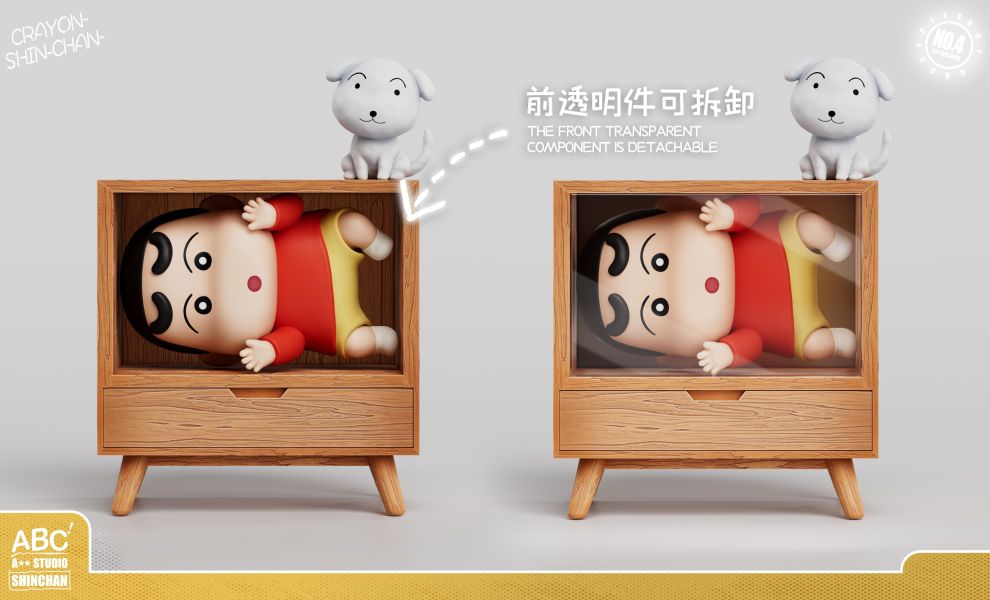 【預定】ABC 工作室一週年紀念系列第四彈－小新被關在櫃子裡 