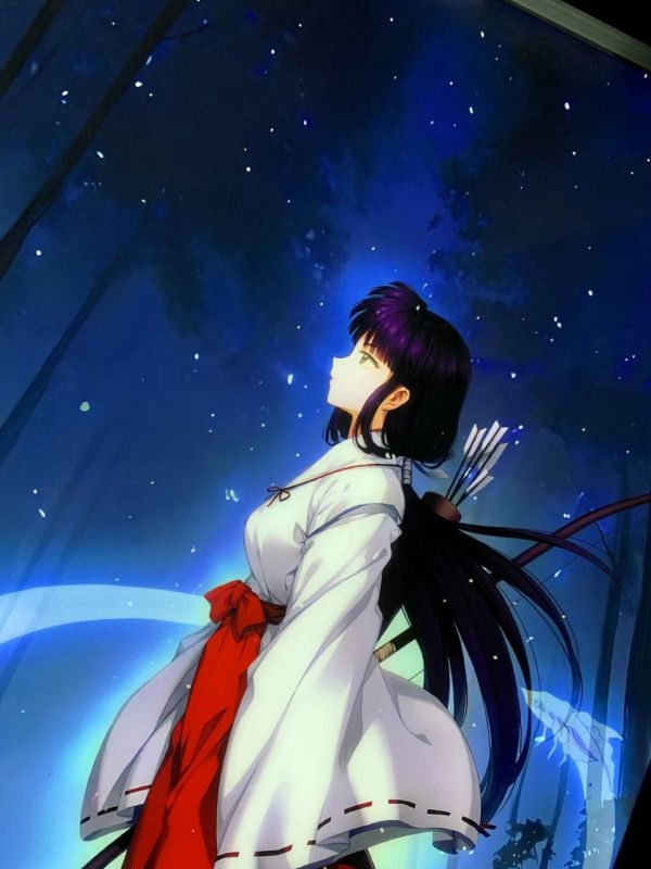 【海外代購】萌萌匠 犬夜叉桔梗燈飾畫二次元週邊掛畫禮物 