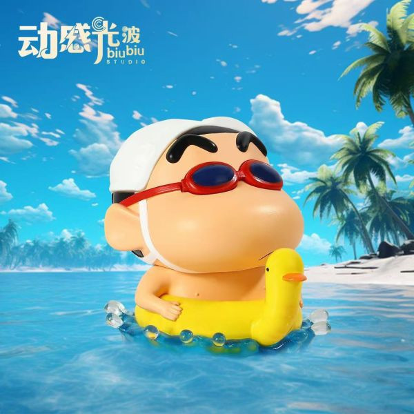 【預定】動感光波 冰箱貼系列第一彈 泳圈小新 