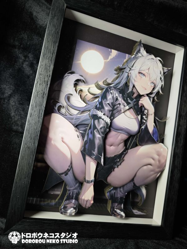 【海外代購】泥棒貓 DSBS-002 拉普蘭德 立體裝飾畫 