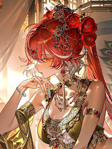 【海外代購】巴洛克《異域長離》鳴潮裝飾畫冰箱貼 