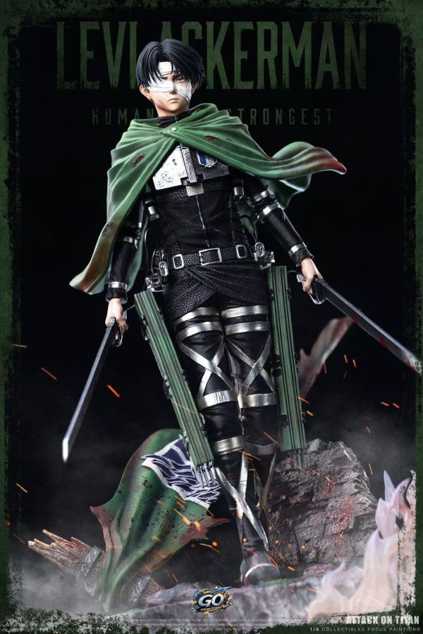 【預定】GO FIGURE 戰鬥兵長－里維・阿卡曼（Levi Ackerman） 進擊的巨人 