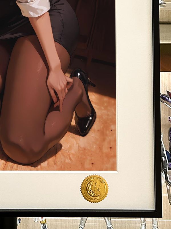 【海外代購】星空 《秘書18號》Android七龍珠人造人拉姿麗lazuli克林裝飾畫 