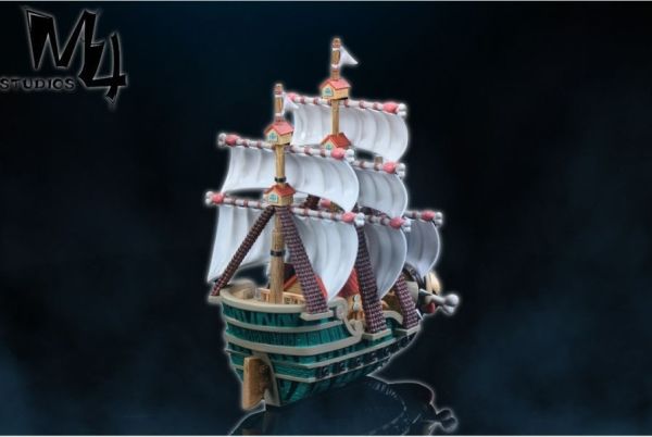 【預定】M4 全員船-系列第二十四彈 卡普海軍船 卡普軍艦 