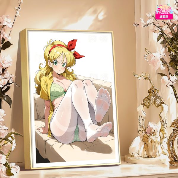 【海外代購】阿喵畫社 迎辰 蘭琪 8k主題高清裝飾畫 午睡毛毯 床頭地墊 冰箱貼 