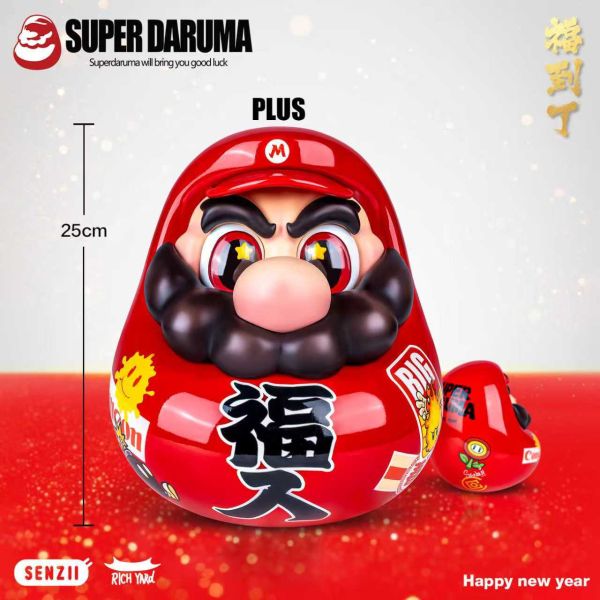 【海外代購】SENZII千記商行 超級達摩 SuperDaruma 超級達摩《福入》 
